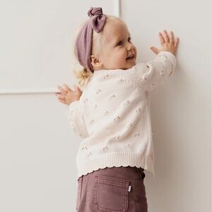 Jamie Kay Maggie Cardigan | Parisian Pink